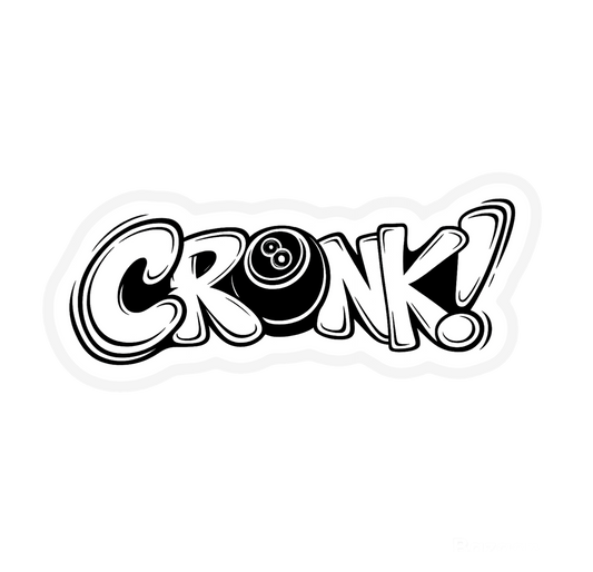 "CRANK" STICKER